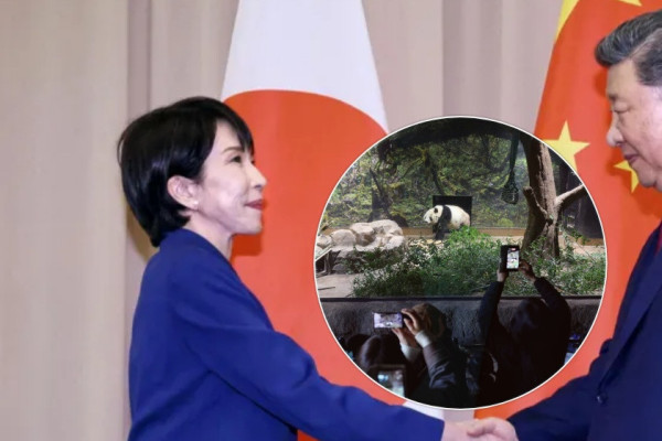 चीनसँगको तनावले ५० वर्षपछि पाण्डाविहीन जापान !